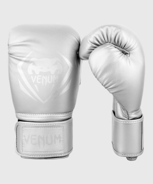 Venum Contender(Muay Thai) Miesten Nyrkkeilyhanskat Hopea Hopea | 12534-EHSJ | Suomi