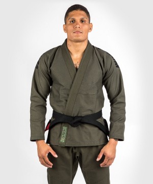 Venum Contender Evo Brazilian Jiu Jitsu Gi Miesten BJJ Kimonos Khaki | 70416-YOPJ | Suomi