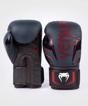 Venum Elite Evo(Muay Thai) Miesten Nyrkkeilyhanskat Laivastonsininen Mustat Punainen | 85329-CRLF | Suomi