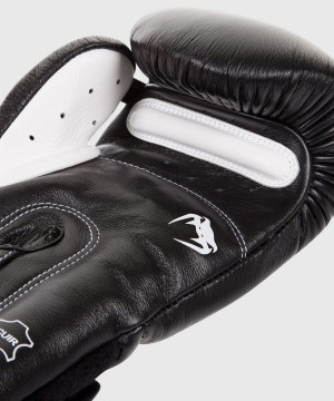 Venum Giant 3.0 Nappa Nahkaiset(Muay Thai) Naisten Nyrkkeilyhanskat Mustat | 09862-YUXT | Suomi