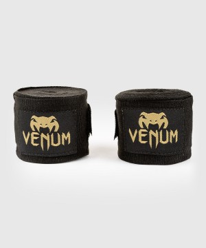 Venum Kontact (2.5m) Boxing Miesten Nyrkkeilyside Mustat Kultaiset | 54309-GOYN | Suomi