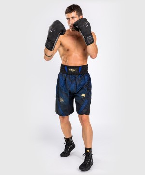 Venum Phantom Loma Boxing Miesten Shortsit Mustat Sininen | 97132-SZWB | Suomi