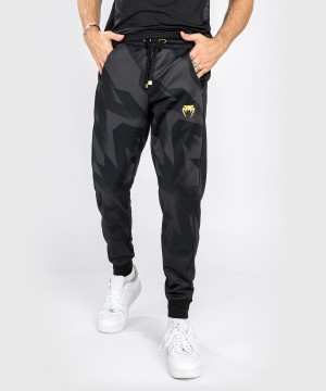 Venum Razor Miesten Jogger Housut Mustat Kultaiset | 52047-FXKP | Suomi