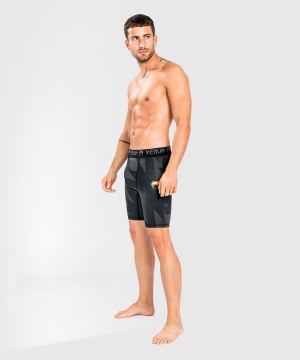 Venum Razor Vale Tudo(Compression) Miesten Shortsit Mustat Kultaiset | 59360-MZHA | Suomi