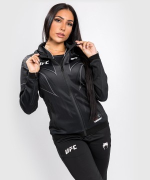 Venum UFC Authentic Fight Night 2.0 Walkout Hoodie Naisten Takit Mustat | 92178-HCIG | Suomi