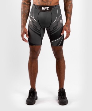 Venum UFC Authentic Fight Night Vale Long Fit Tudo (Compression) Miesten Shortsit Mustat | 31420-ZXMA | Suomi