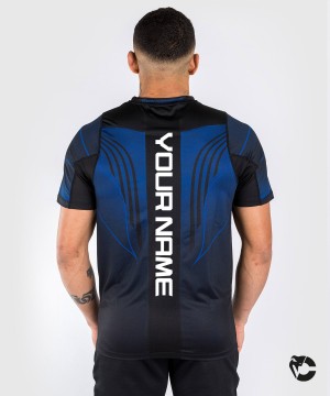 Venum UFC Personalized Authentic Fight Night 2.0 Kit by Venum Midnight Edition Walkout Miesten T-Paita Sininen | 38714-ICKU | Suomi