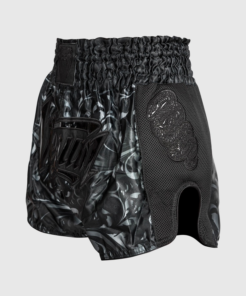 Venum Absolute 2.0 Miesten Muay Thai Shortsit Mustat | 53270-ZDHV | Suomi