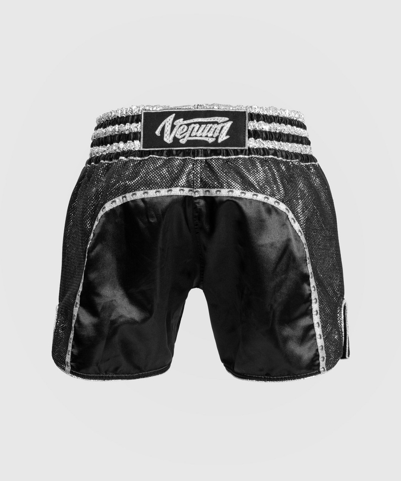 Venum Absolute 2.0 Naisten Muay Thai Shortsit Mustat Hopea | 02314-PQKU | Suomi