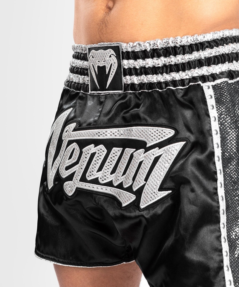 Venum Absolute 2.0 Naisten Muay Thai Shortsit Mustat Hopea | 02314-PQKU | Suomi