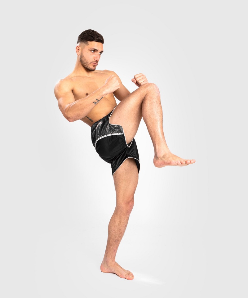 Venum Absolute 2.0 Naisten Muay Thai Shortsit Mustat Hopea | 02314-PQKU | Suomi