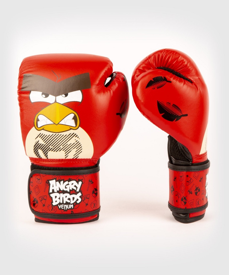 Venum Angry Birds(Muay Thai) Lasten Nyrkkeilyhanskat Punainen | 85170-XBTL | Suomi