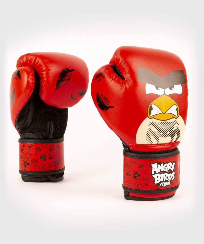 Venum Angry Birds(Muay Thai) Lasten Nyrkkeilyhanskat Punainen | 85170-XBTL | Suomi