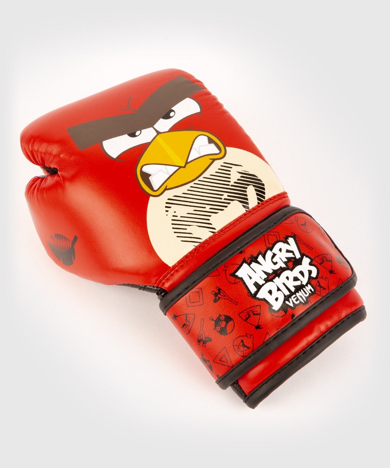 Venum Angry Birds(Muay Thai) Lasten Nyrkkeilyhanskat Punainen | 85170-XBTL | Suomi