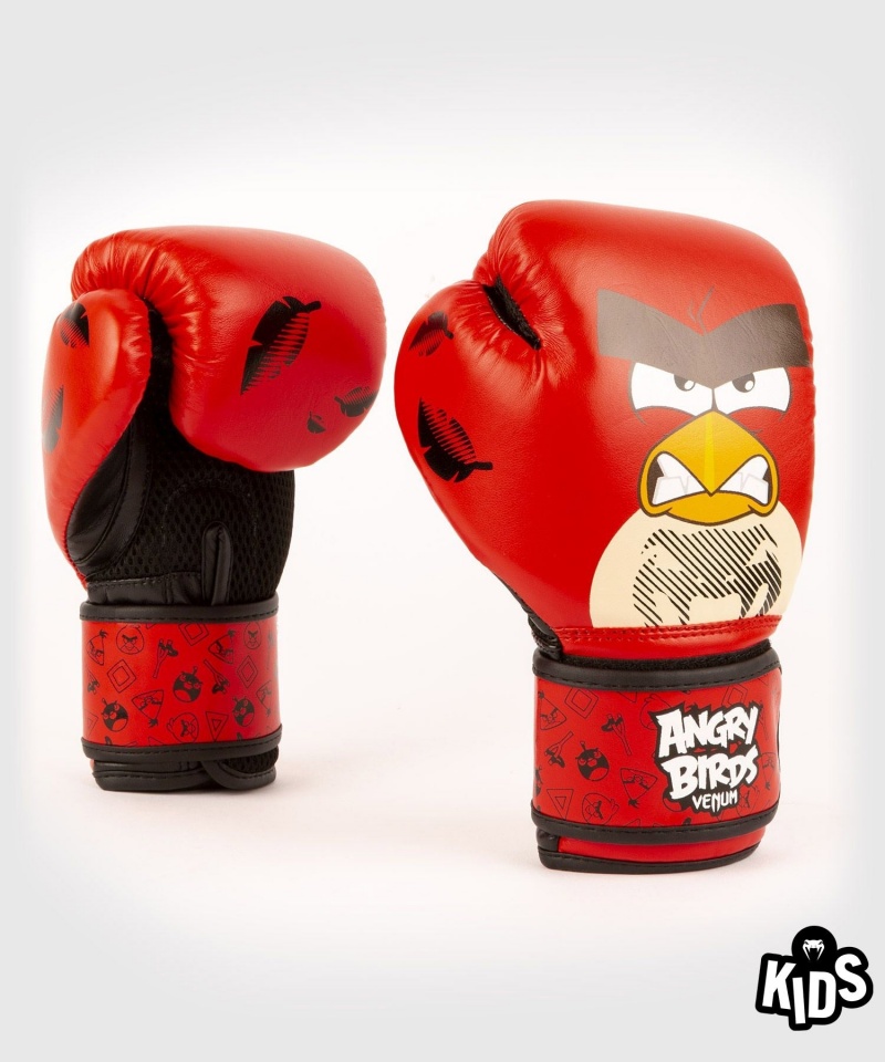 Venum Angry Birds(Muay Thai) Lasten Nyrkkeilyhanskat Punainen | 85170-XBTL | Suomi