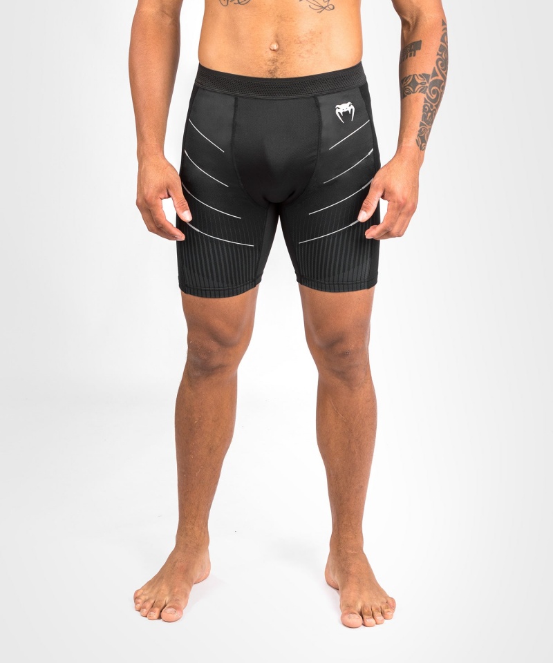 Venum Biomecha Vale Tudo(Compression) Miesten Shortsit Mustat Harmaat | 36970-ZBWJ | Suomi