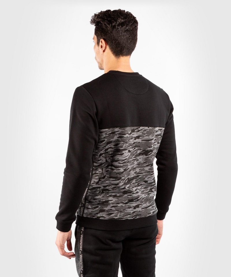 Venum Connect Crewneck Miesten Puserot Mustat | 20143-YZVK | Suomi