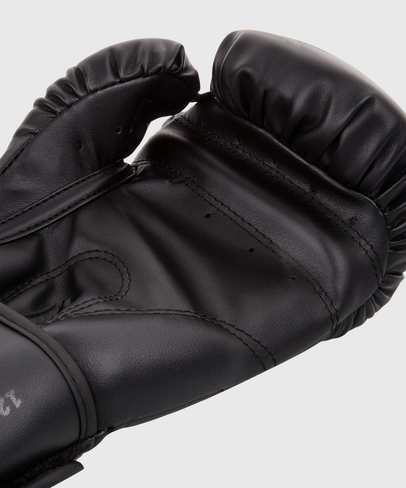 Venum Contender(Muay Thai) Miesten Nyrkkeilyhanskat Mustat | 31592-NALU | Suomi