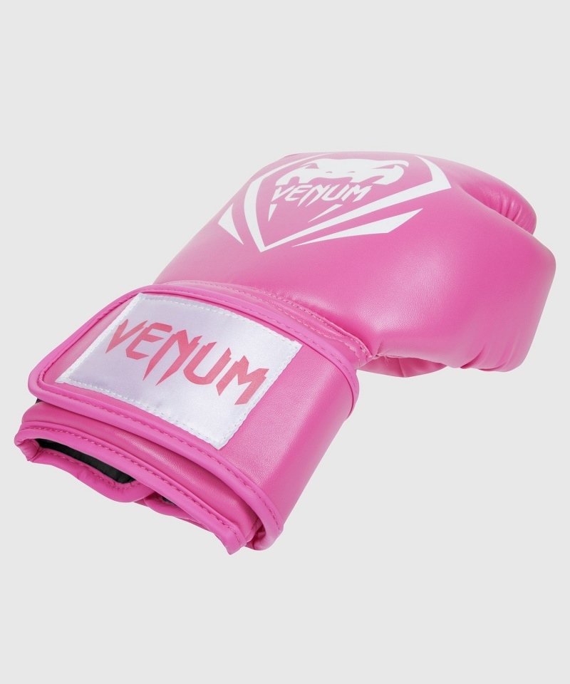 Venum Contender(Muay Thai) Naisten Nyrkkeilyhanskat Pinkki | 95608-TQNZ | Suomi