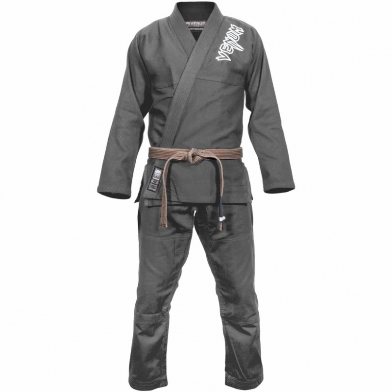 Venum Contender 2.0 BJJ Gi Miesten BJJ Kimonos Harmaat | 12504-RFQJ | Suomi