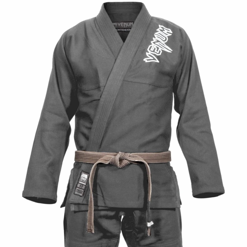 Venum Contender 2.0 BJJ Gi Miesten BJJ Kimonos Harmaat | 12504-RFQJ | Suomi