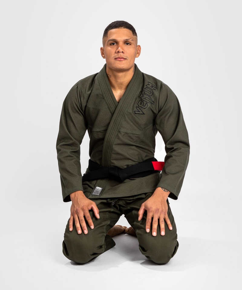 Venum Contender 2.0 Brazilian Jiu Jitsu Gi Miesten BJJ Kimonos Khaki | 63075-GOAZ | Suomi