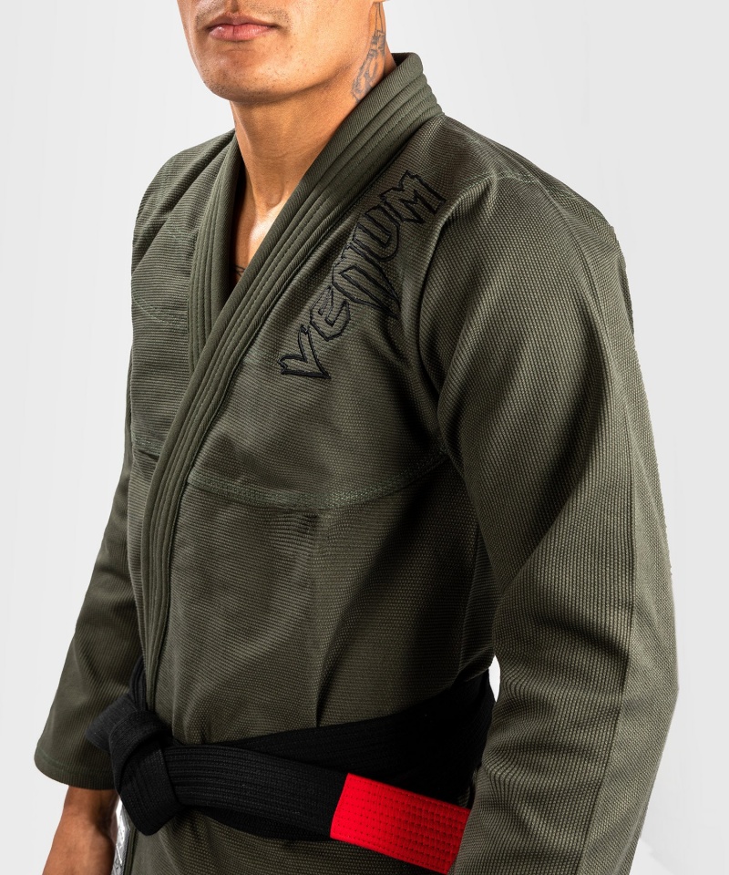 Venum Contender 2.0 Brazilian Jiu Jitsu Gi Miesten BJJ Kimonos Khaki | 63075-GOAZ | Suomi