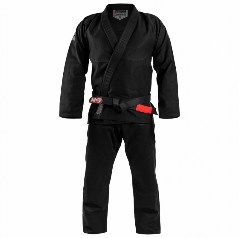 Venum Contender Evo BJJ Gi Miesten BJJ Kimonos Mustat | 29563-AMFQ | Suomi