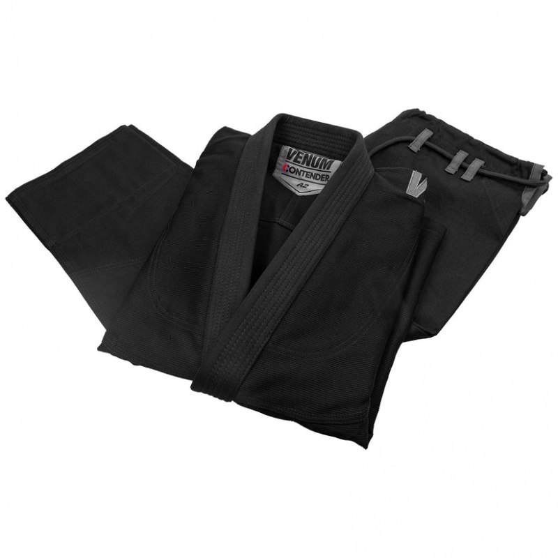 Venum Contender Evo BJJ Gi Miesten BJJ Kimonos Mustat | 29563-AMFQ | Suomi