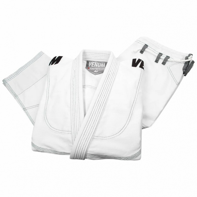 Venum Contender Evo BJJ Gi Miesten BJJ Kimonos Valkoinen | 70845-FDOY | Suomi