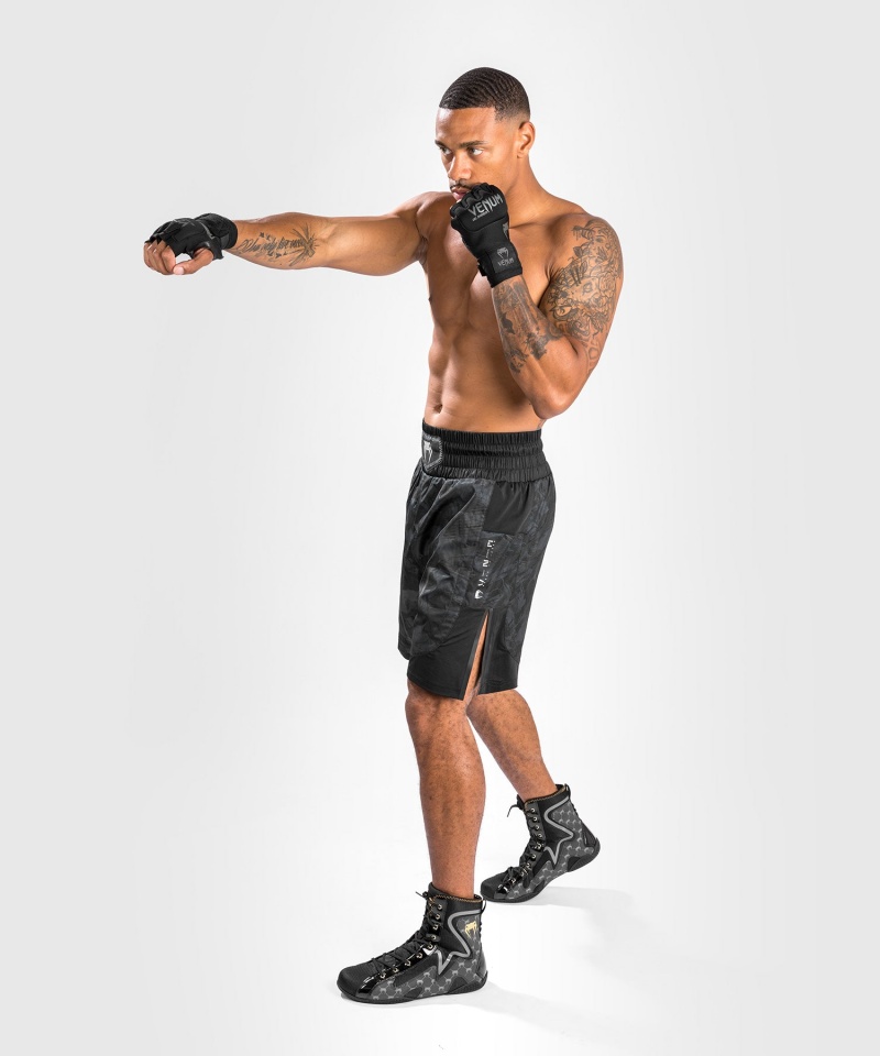 Venum Electron 3.0 Boxing Miesten Shortsit Mustat | 86107-KAMX | Suomi