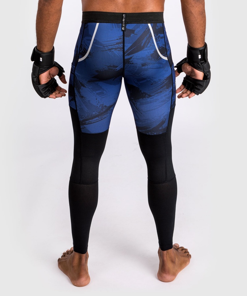 Venum Electron 3.0 Spats(Compression) Miesten Leggings Laivastonsininen | 43825-JUQN | Suomi