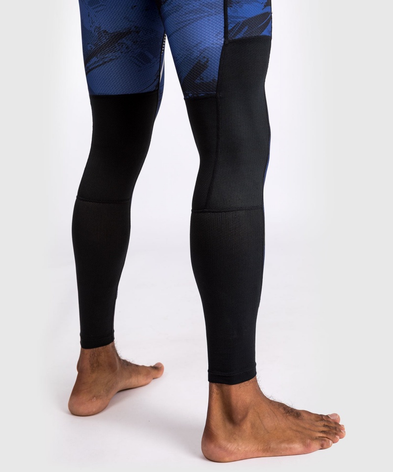 Venum Electron 3.0 Spats(Compression) Miesten Leggings Laivastonsininen | 43825-JUQN | Suomi