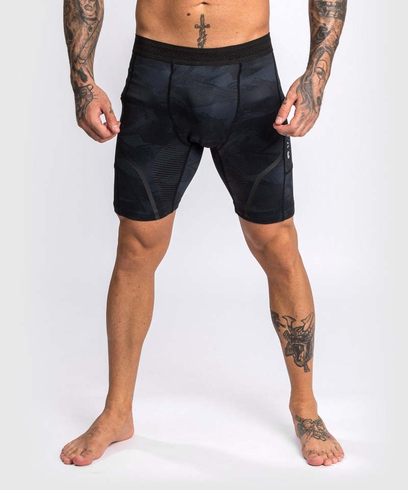 Venum Electron 3.0 Vale Tudo(Compression) Miesten Shortsit Mustat | 48326-POKC | Suomi