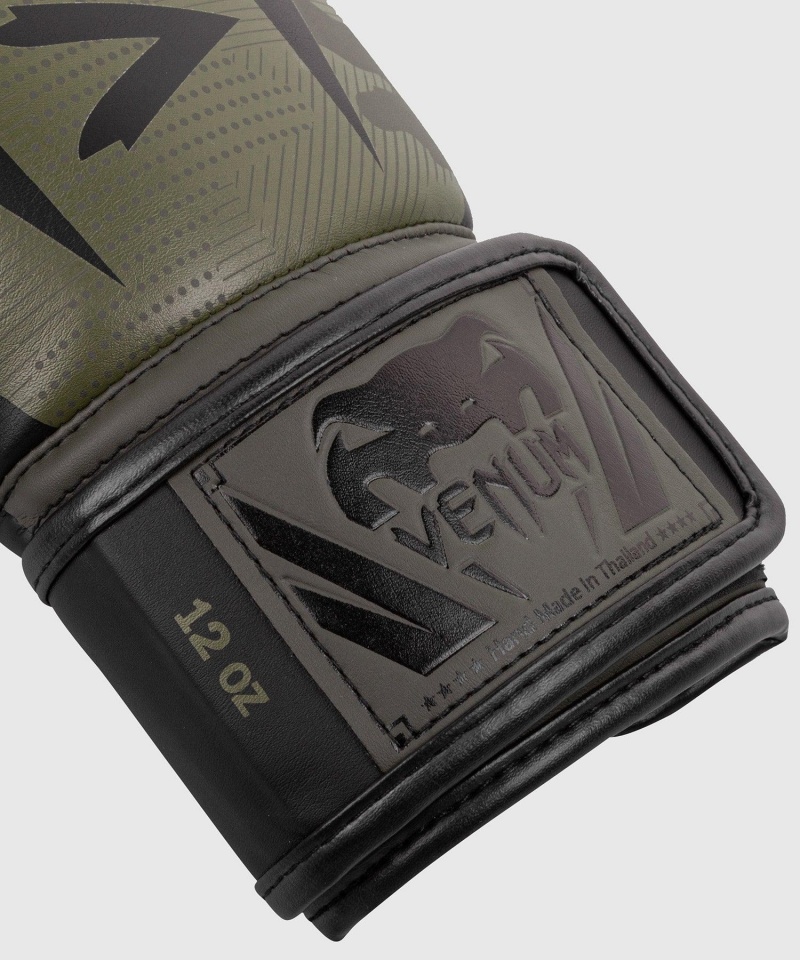 Venum Elite(Muay Thai) Naisten Nyrkkeilyhanskat Khaki | 30825-ZDWV | Suomi