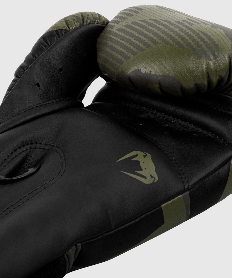 Venum Elite(Muay Thai) Naisten Nyrkkeilyhanskat Khaki | 30825-ZDWV | Suomi