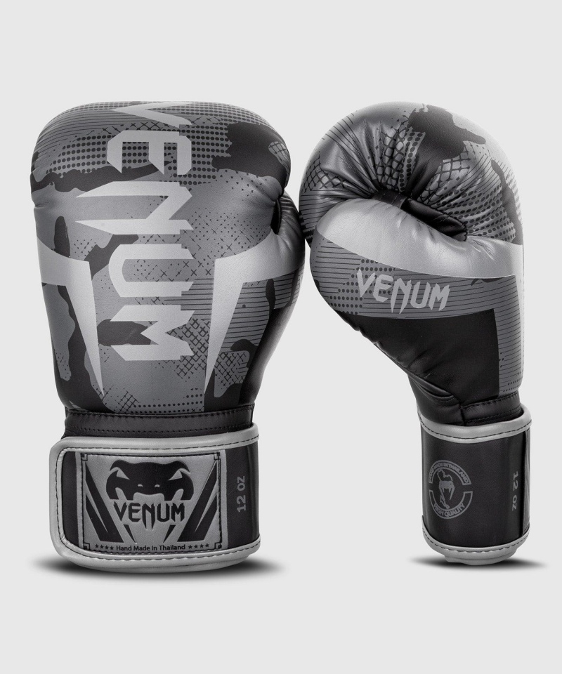 Venum Elite(Muay Thai) Naisten Nyrkkeilyhanskat Mustat | 71693-AXQI | Suomi