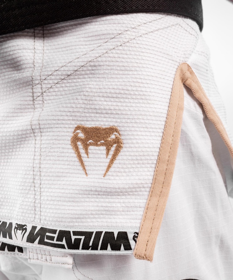 Venum Elite 3.0 BJJ Gi Miesten BJJ Kimonos Valkoinen | 49126-QSEK | Suomi