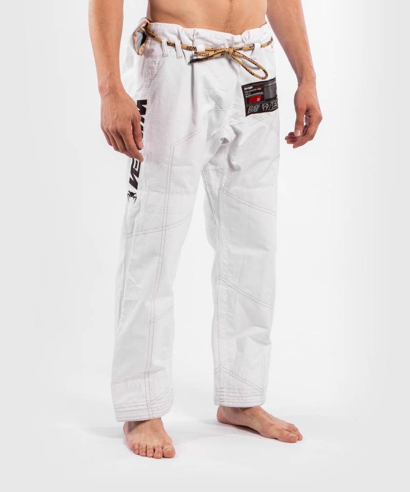 Venum Elite 3.0 BJJ Gi Miesten BJJ Kimonos Valkoinen | 49126-QSEK | Suomi