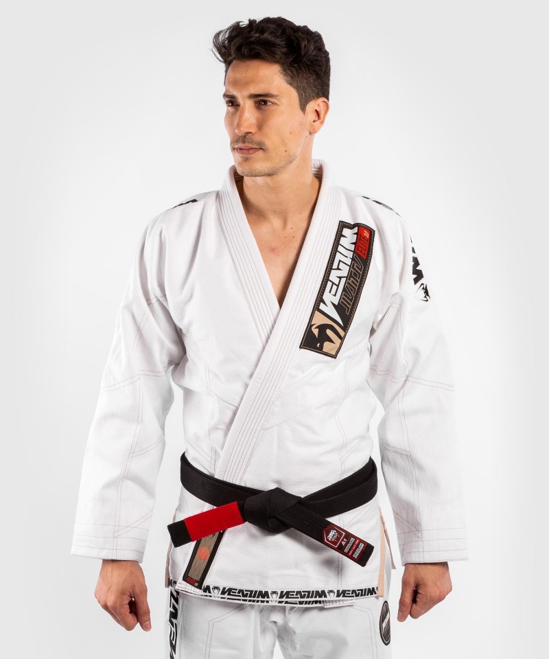 Venum Elite 3.0 BJJ Gi Miesten BJJ Kimonos Valkoinen | 49126-QSEK | Suomi