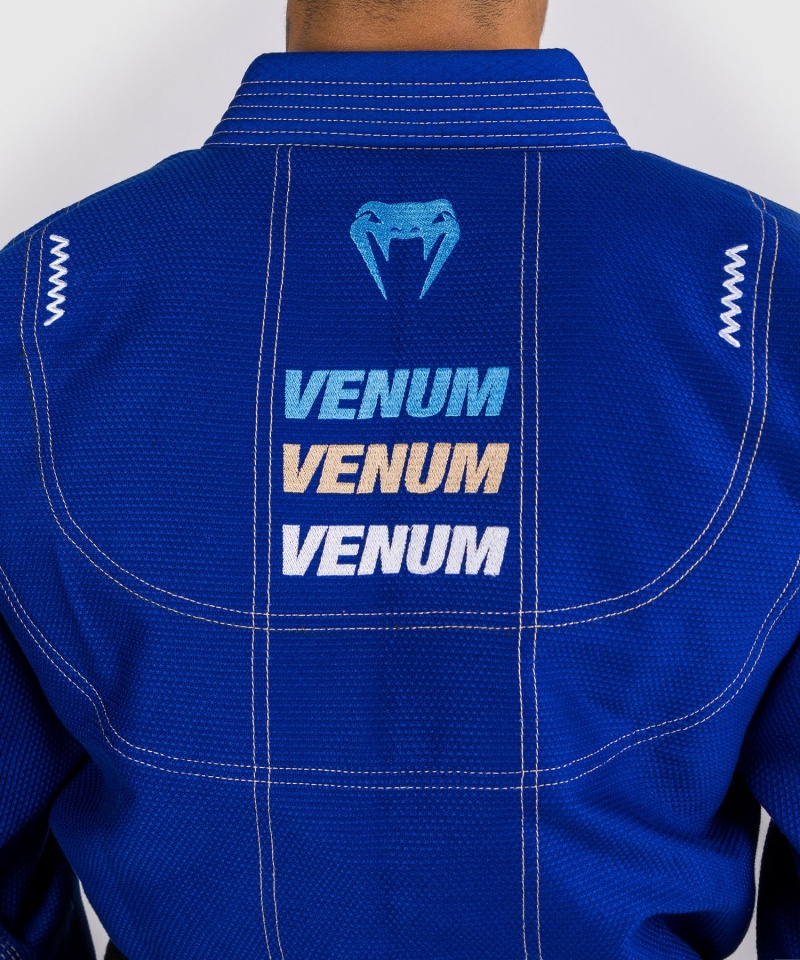 Venum Elite 4.0 Brazilian Jiu Jitsu Gi Miesten BJJ Kimonos Sininen | 18624-NHCA | Suomi