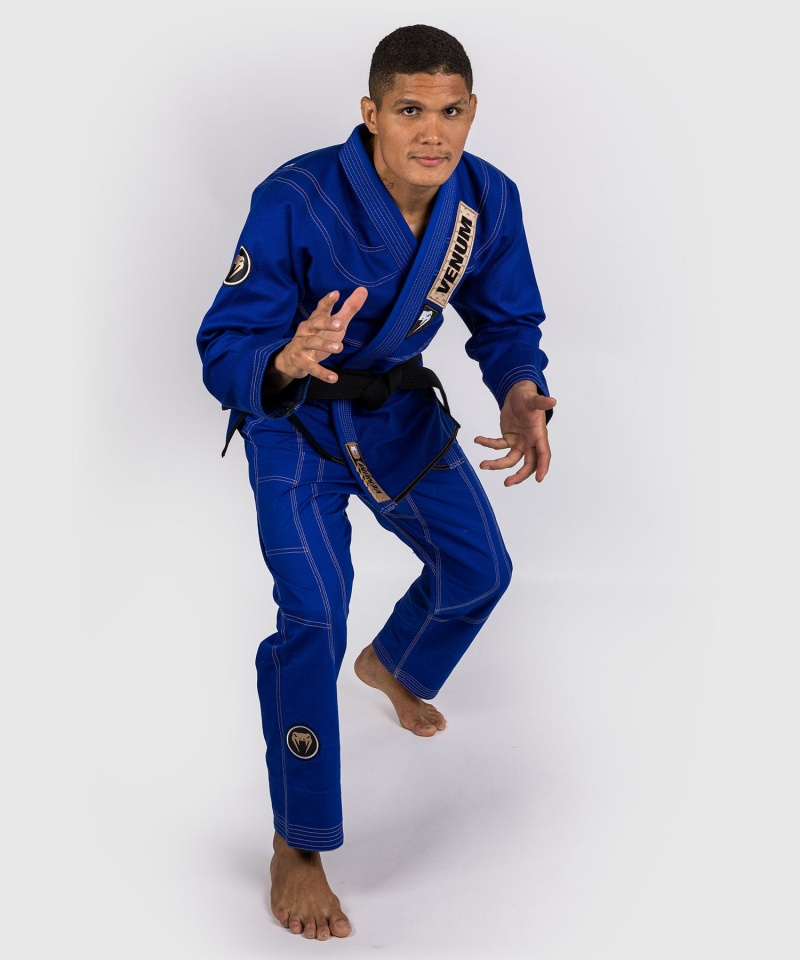 Venum Elite 4.0 Brazilian Jiu Jitsu Gi Miesten BJJ Kimonos Sininen | 18624-NHCA | Suomi