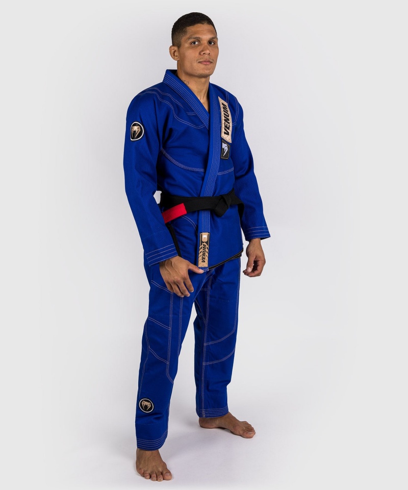 Venum Elite 4.0 Brazilian Jiu Jitsu Gi Miesten BJJ Kimonos Sininen | 18624-NHCA | Suomi