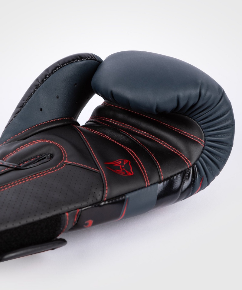 Venum Elite Evo(Muay Thai) Miesten Nyrkkeilyhanskat Laivastonsininen Mustat Punainen | 85329-CRLF | Suomi