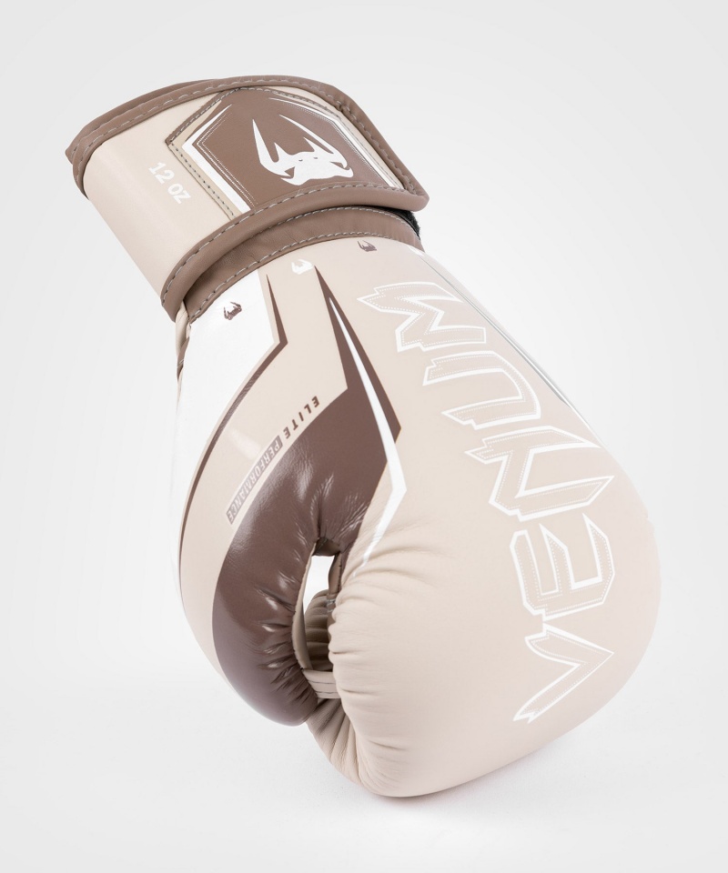 Venum Elite Evo(Muay Thai) Miesten Nyrkkeilyhanskat Harmaat | 50982-AKHB | Suomi