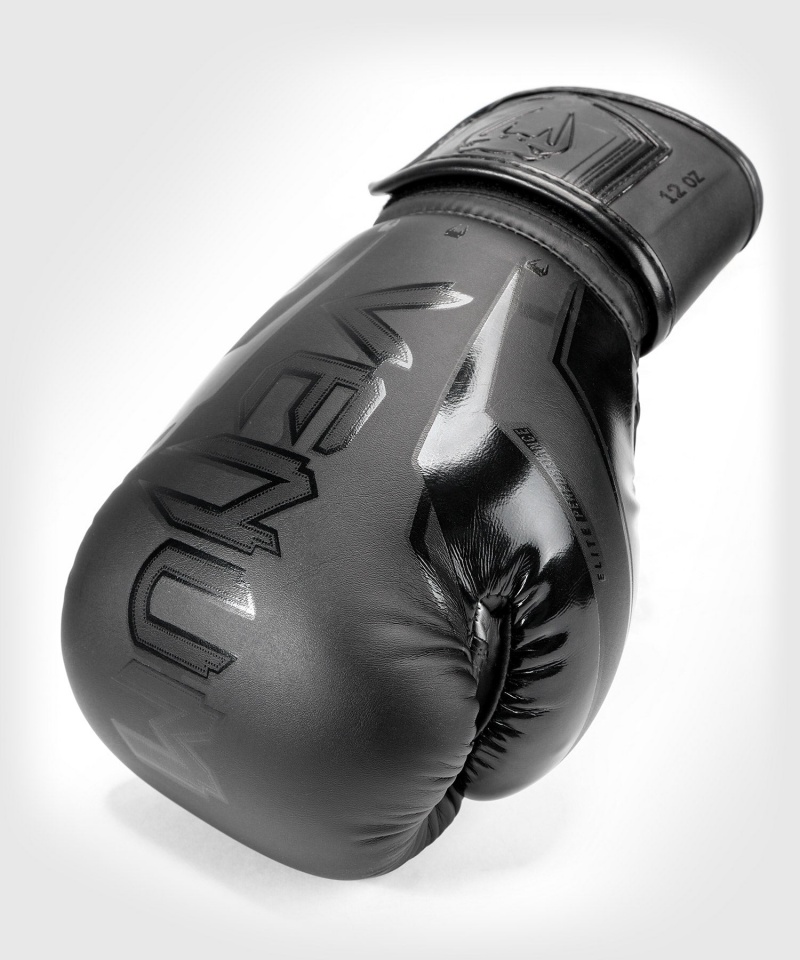 Venum Elite Evo(Muay Thai) Miesten Nyrkkeilyhanskat Mustat | 86134-NKJR | Suomi