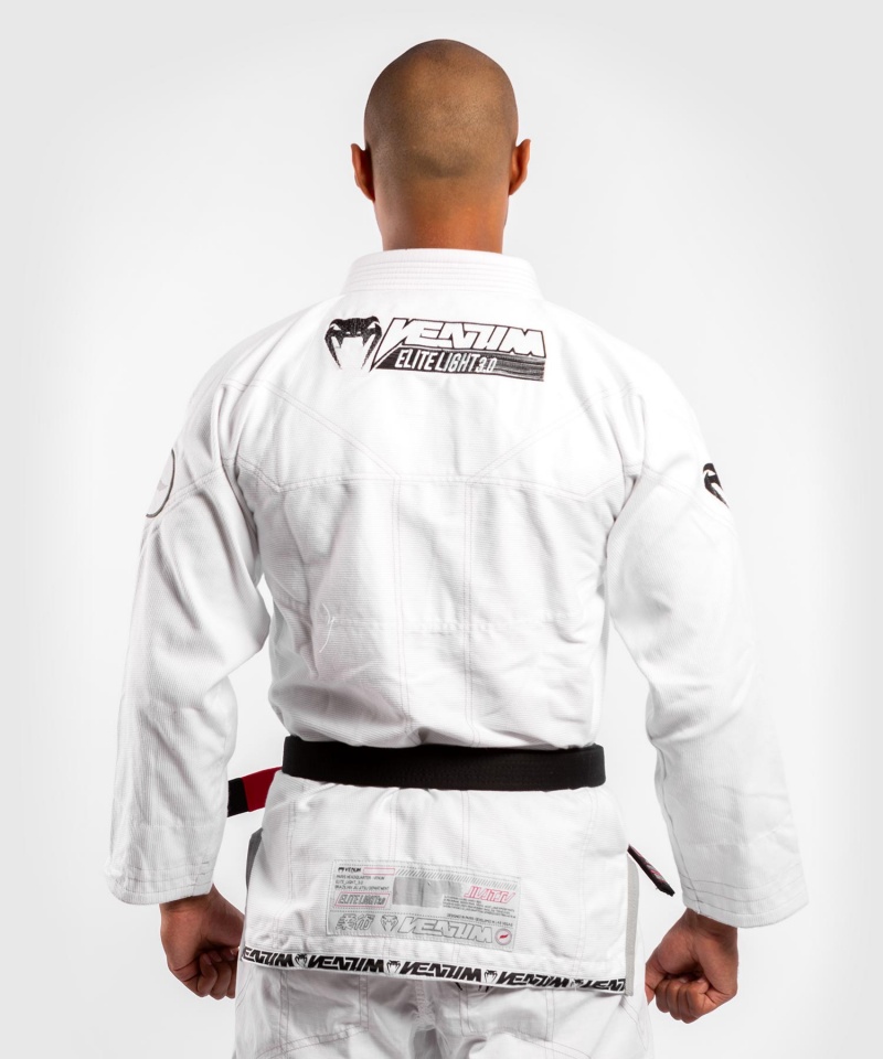 Venum Elite Light 3.0 BJJ Gi Miesten BJJ Kimonos Valkoinen | 58074-MVOY | Suomi