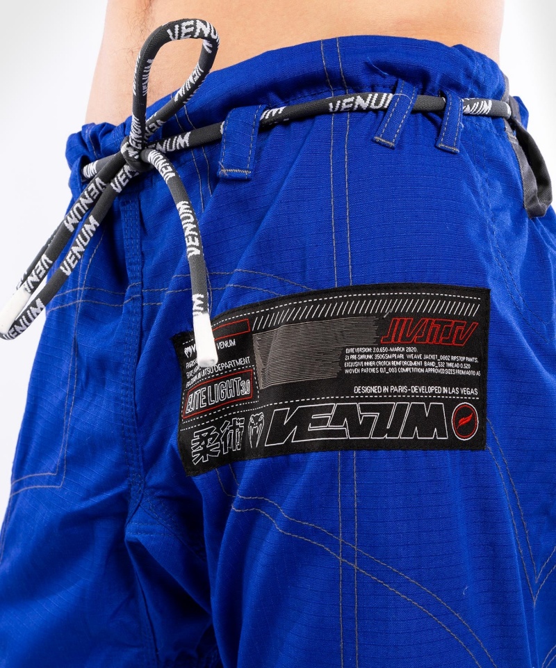 Venum Elite Light 3.0 BJJ Gi Miesten BJJ Kimonos Sininen | 65193-NZVA | Suomi