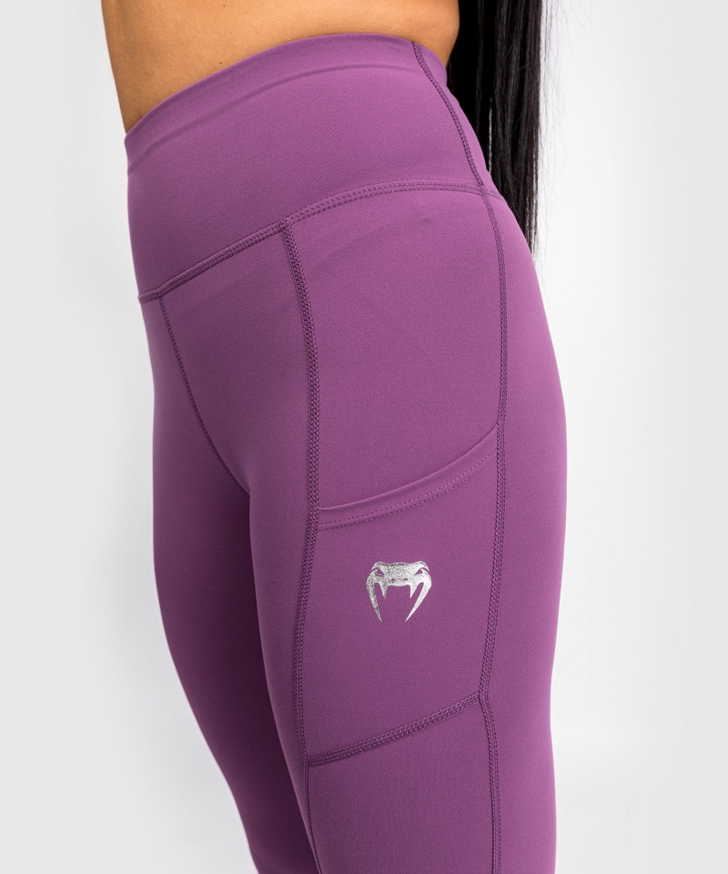 Venum Essential Performance Naisten Leggings Hopea | 82915-QTVZ | Suomi