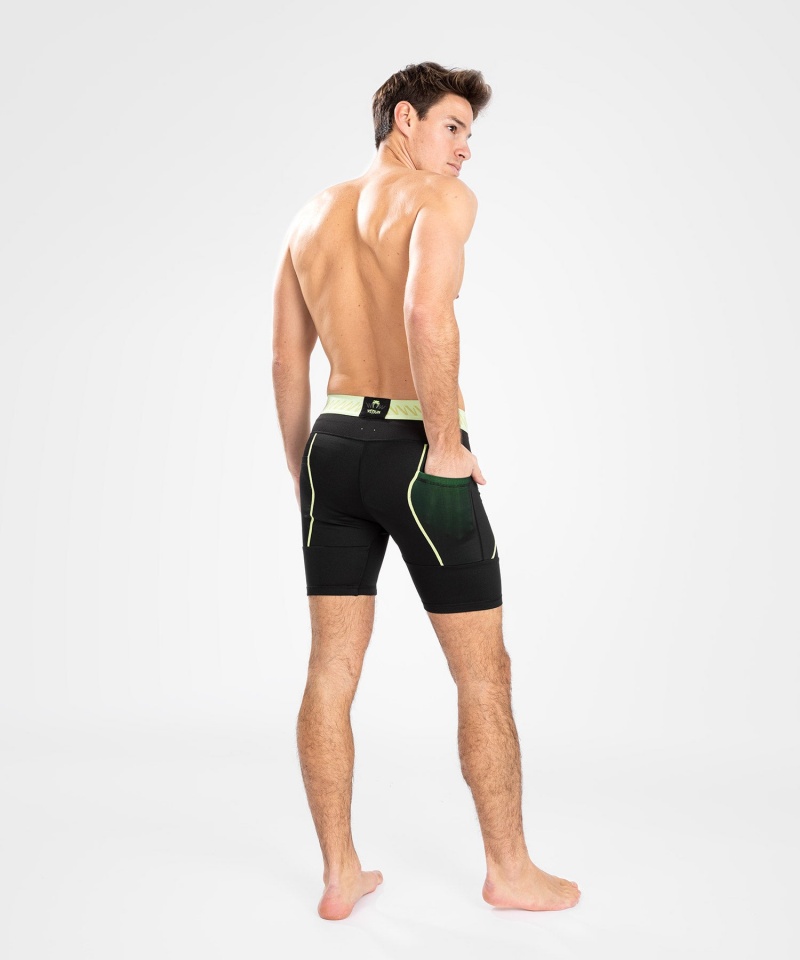 Venum Fusion 2.0 Vale Tudo(Compression) Miesten Shortsit Mustat Keltainen | 01869-BWPM | Suomi